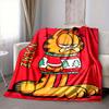Custom 1pc Garfield Christmas Celebration Blanket, Soft And Comfortable Blanket, Casual Warm, Camping Travel Blanket, Birthday Gift Q91267