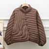 Autumn and Winter Women Ultra Light White Duck Down Jacket Oversize Loose Causal Short Puffer Coat Vintage Female Parkas