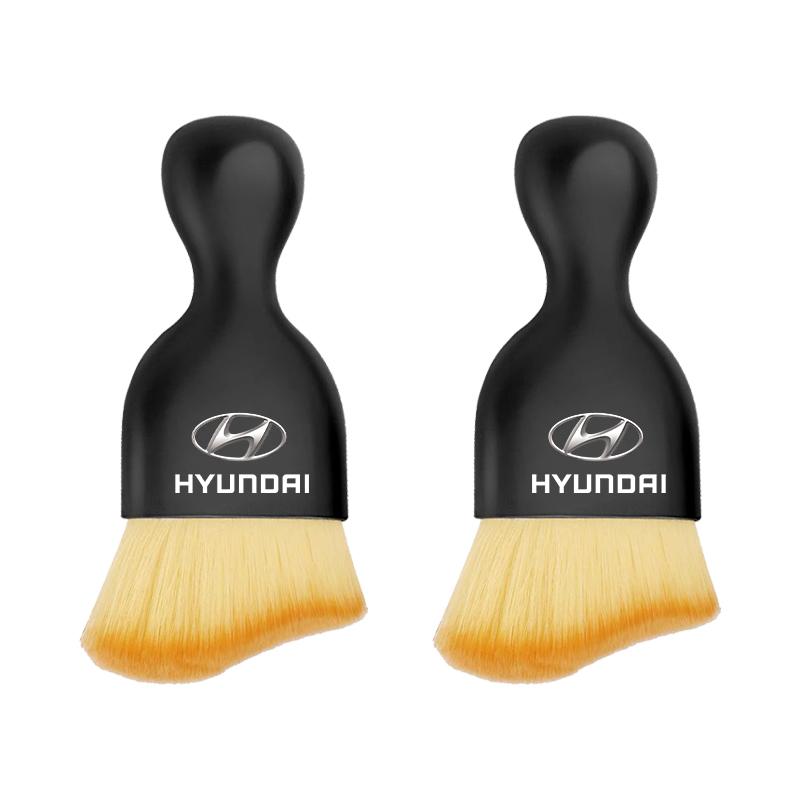 Car Interior Dashboard Air Outlet Cleaning Tool Dust Removal Soft Brushes For Hyundai Tucson 2021 Accent I10 I20 Kona Getz Solaris I30 Creta