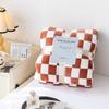 Fluffy Plaid Bed Blankets Warm Soft Coral Fleece Throw Blanket Sofa Cover Bedspread Bed For Kids Pet Home Textile Drop ship