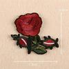 11Pcs Embroidery Rose Flower Sew Iron On Patch On Badge Bag Jeans Applique Craft