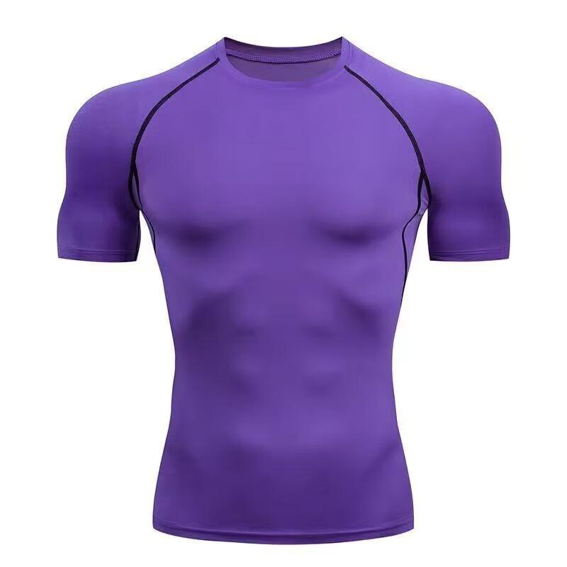 Yimai Men s Athletic Compression Short Sleeve T-Shirt