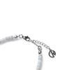 Decoroso Unisex Minimal Mother-Of-Pearl Bead Bracelet [Light Gray]