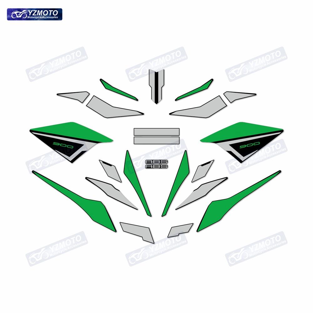 For Z900 Z900SE Z900F ZR900F 2021 2022 2023 2024 Motorcycle Full Set Fairing Sticker Motorbike Reflective Decal Stickers Kit
