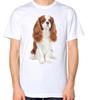 Cavalier King Charles Spaniel Hund T-Shirt Herren Damen Unisex Oberteil
