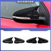 For VW Volkswagen Golf 6 MK6 GTI GTD 2009-2013 Car Rearview Side Mirror Cover Wing Cap Exterior Door Case Trim Carbon Fiber Look