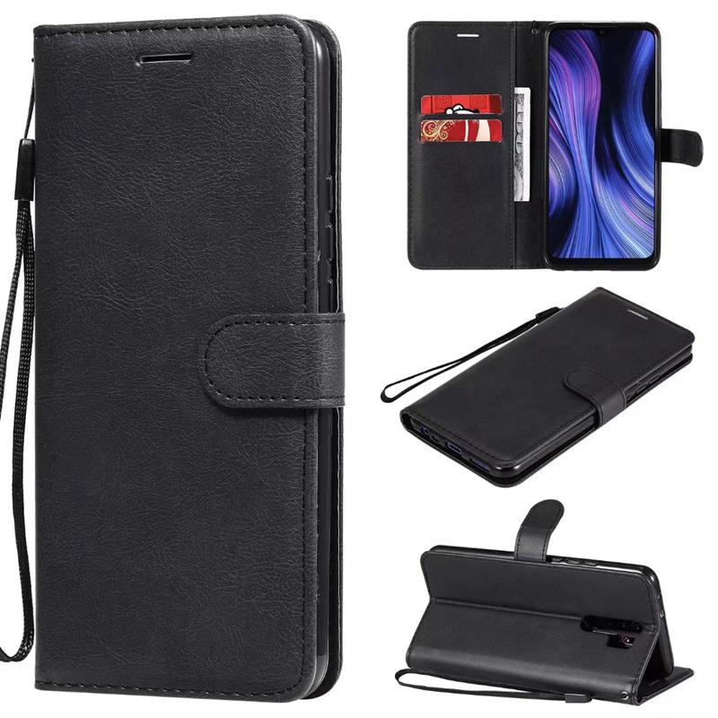 Pouzdro na telefon Xiaomi Redmi 9 PU Leather Flip Wallet Cover