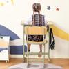 Juego de Escritorio y Silla para Niños de 6+ Años Altura Regulable con Cajón y Gancho Natural