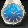 AUTOMATIC VINTAGE ORIENT AAA CRYSTAL JAPAN MENS ORIGINAL DIAL WATCH a706922-1