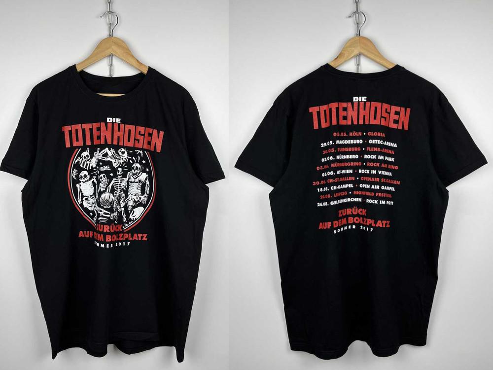 

Die Toten Hosen Band Live Tour 2017 2sides Tshirt Size S to 5XL NZL494 Unisex T-Shirt L
