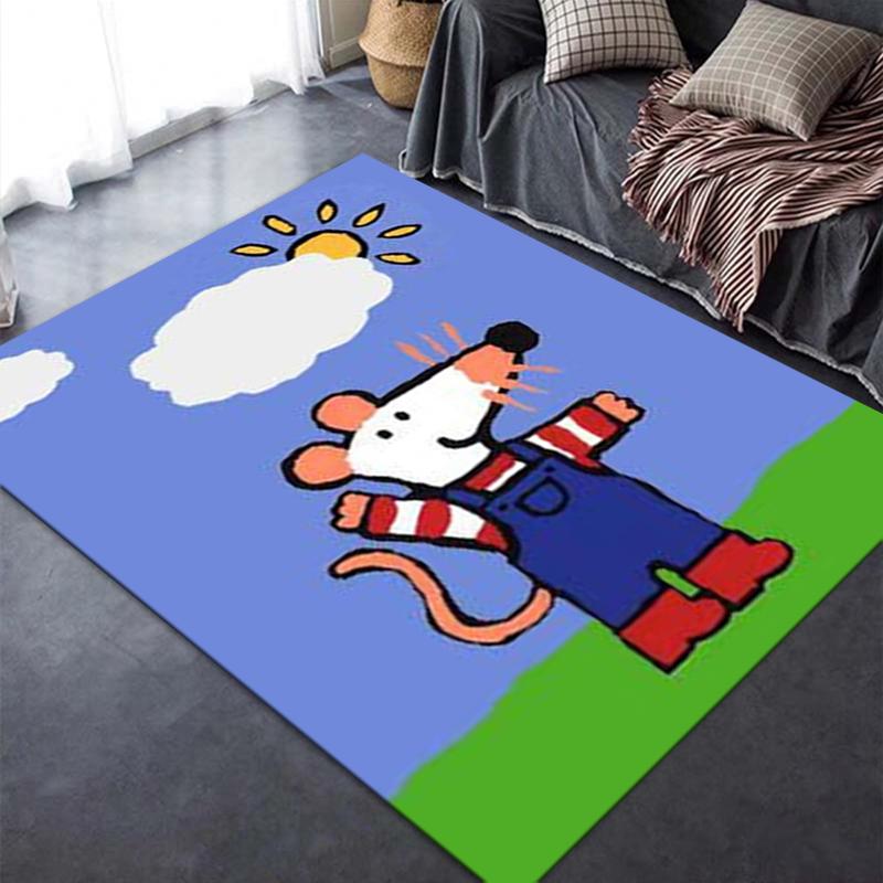 2025 New Maisy Mouse Carpet Rug for Living Room Bedroom Home Sofa Decoration,Kids Play Non-slip Floor Mat 81