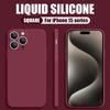 Candy Color Silicone Rubber Impact Resist Shockproof Phone Shell for iPhone 18 17 Pro Max 16 15 14 13 Mini
