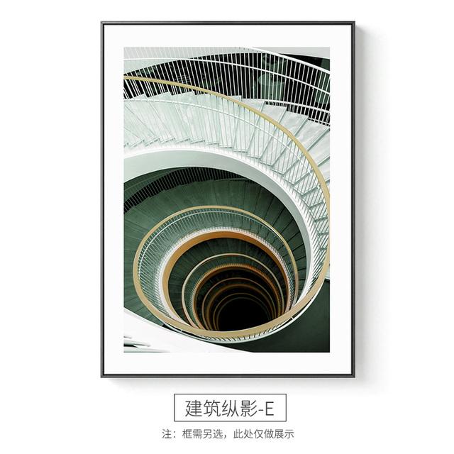 Modern Architectural Aesthetics Canvas Painting Posters Print Unique Home Decor Wall Art Pictures For Living Room Bedroom Aisle