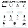 3~13m Micro USB Extension Cable For Xiaomi MI 360 ° Home Safety Camera 2K Pro, MI 360 °  (1080P)  Security Camera Charging Cable