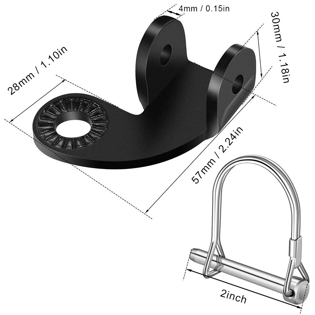 Bicycle Rear Racks Steel Bike Trailer Hitch Coupler Universal Baby/Pet High Quality Replacement Bicycle Trailer Hitch Adapter