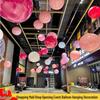 Valentine's Jewelry Store Ceiling Balloons and Festival Decorations