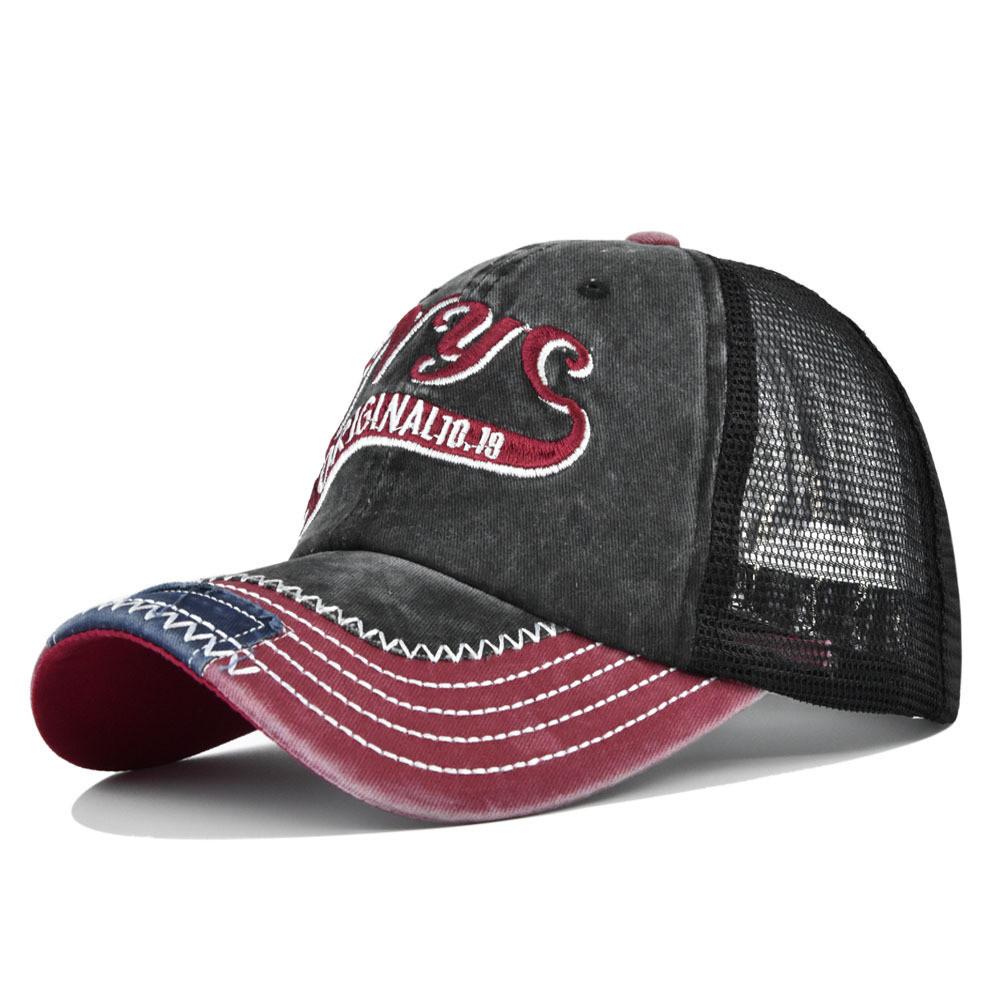Duck Tongue Hat 3d Letter Embroidered Baseball Hat Sun Shaded Breathable Cool