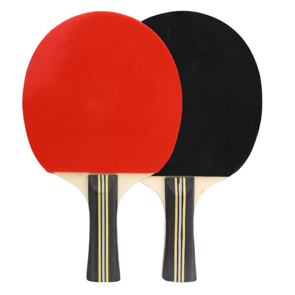 Table Tennis Paddle Pingpong Bat Table Tennis Racket Pingpong Training Racket Set with Bag for Improving Table Tennis