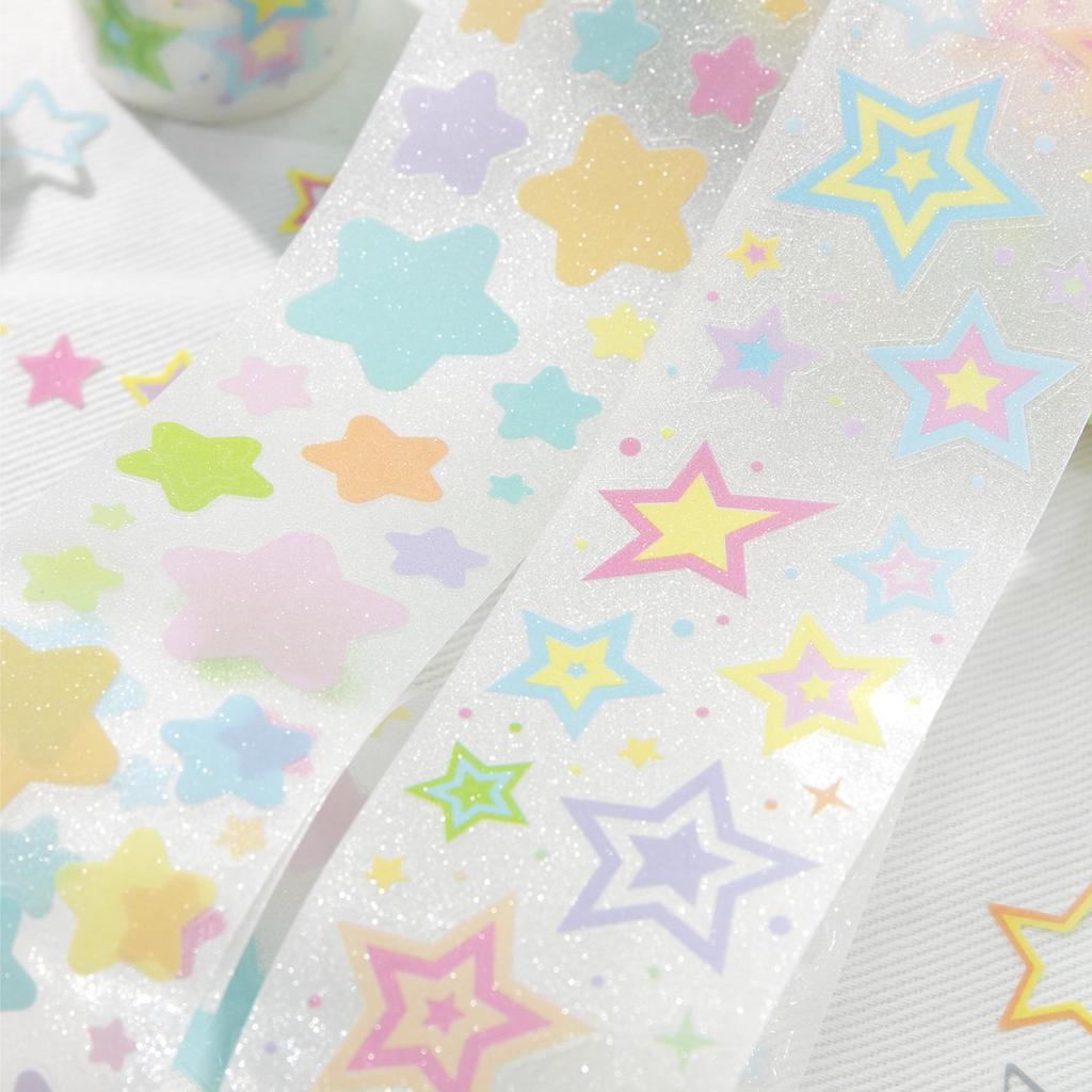 50mm*2m Cute Watercolor Dots Series Washi Tape Kawaii Decorative Adhesive Scrapbook Stickers Hand Made Masking Tape Stationery