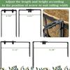 3 Pack Metal Window Box for Railings 24 Inch Over Railing Planter Boxes with Coco Liners Hanging Flower Box Planters for Outdoo