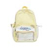 Multiple Pockets Student School Bag Color Matching Large Capacity Daypack  Women
