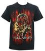 Authentic SLAYER Band Hell Awaits Album Art T-Shirt S NEW