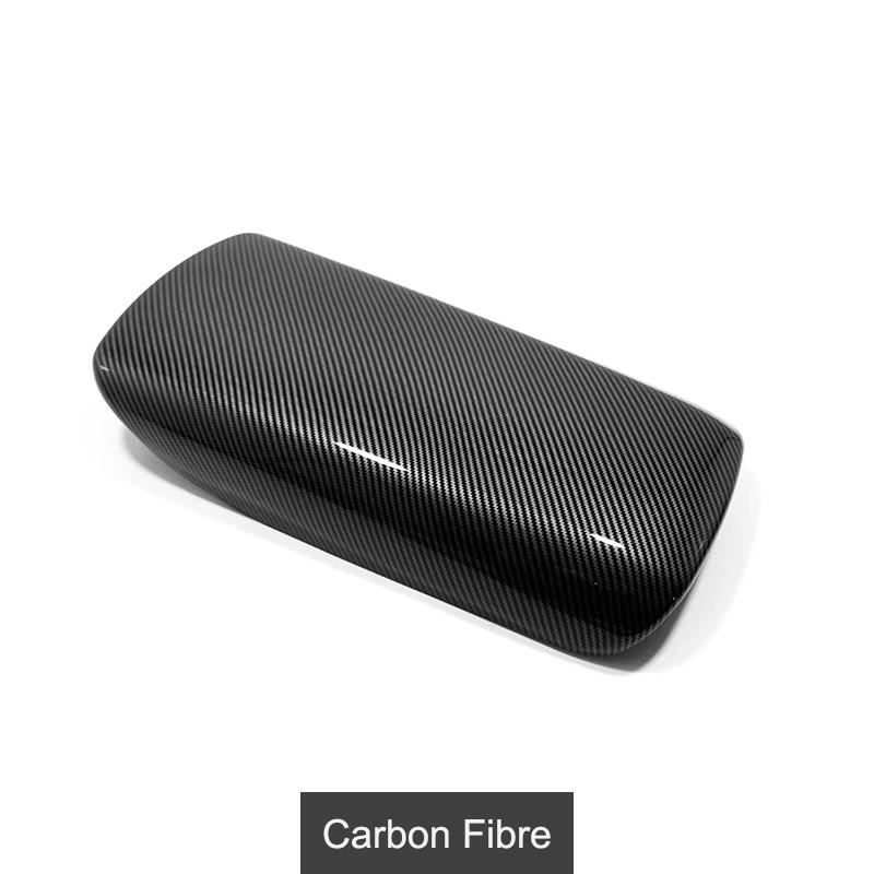 

Центральный подлокотник, крышка, декоративная рамка, наклейка для Toyota Venza Harrier-2023, ABS, Стайлинг автомобиля Carbon Fibre