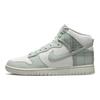 Nike Dunk High SE Menta a Quadri Sneakers da Uomo Verde Summit-White Argento Chiaro DV0826-100