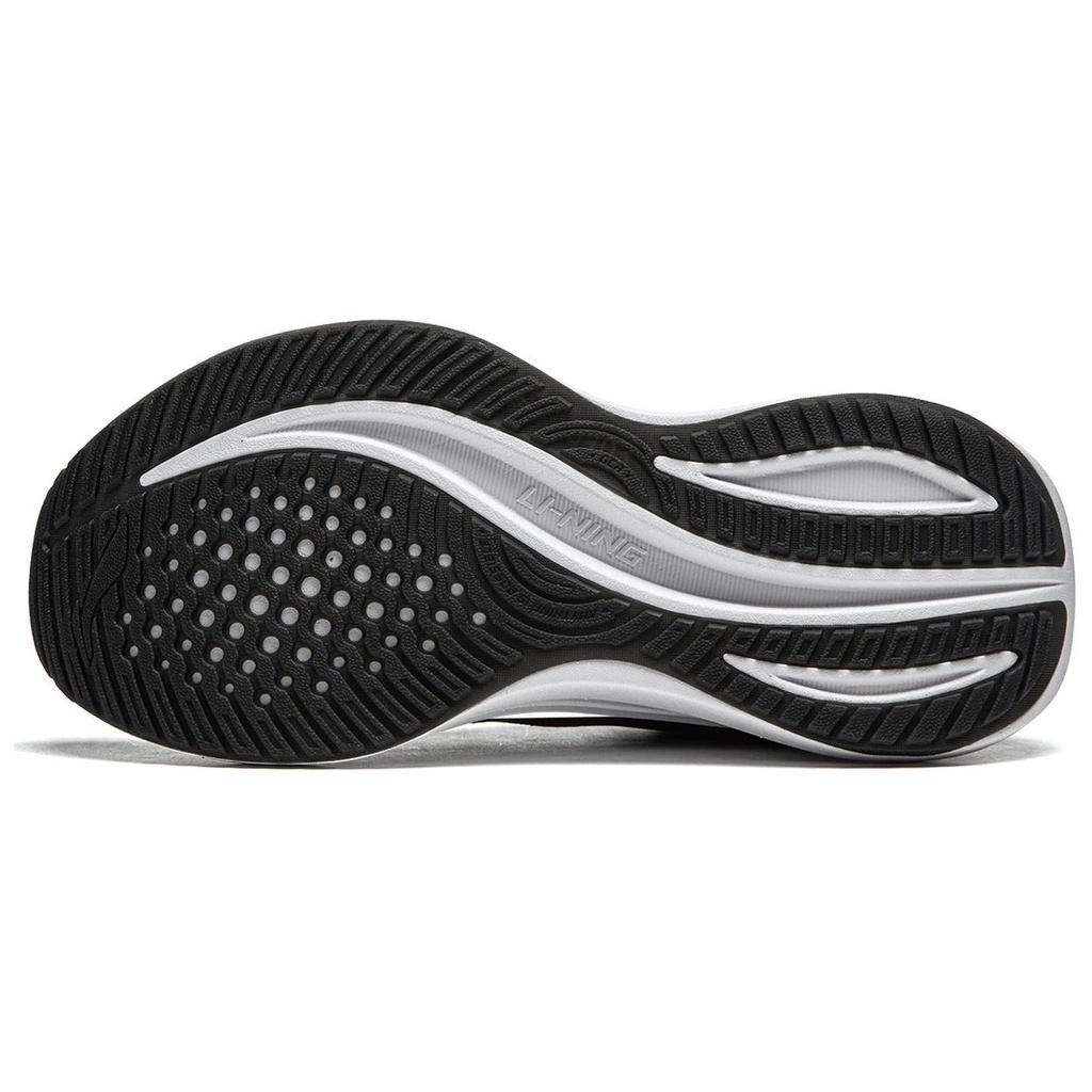 Li Ning Yueying 4 Laufschuhe Damen Niedrig geschnitten Schwarz Weiß ARHU022-6