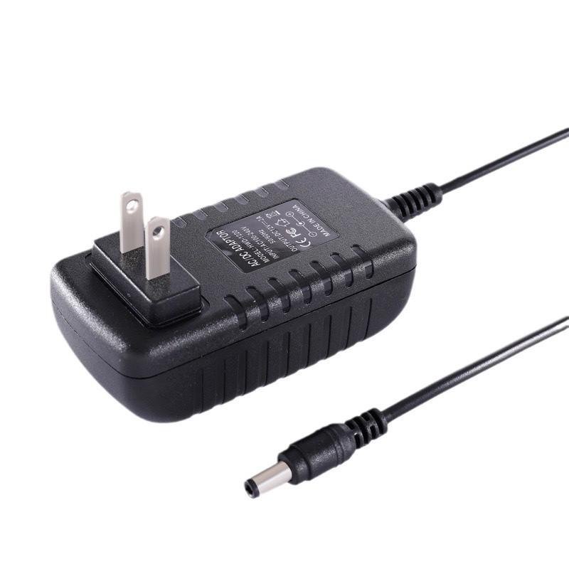 Universal 5-12V 1A Wall Plug-in Power Adapter for Monitors & LED Lights - US/EU/UK/AU Standard