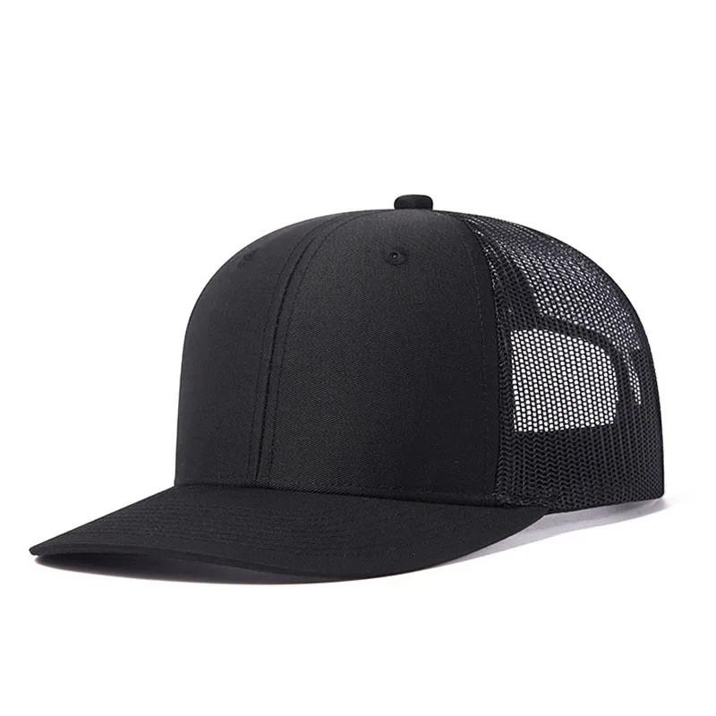 Baseball Cap With Breathable Cotton And Wide Brim For Outdoor Wear