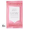 Gatsby Body Paper Ice Peach 30p, 203.7g, 6 pcs