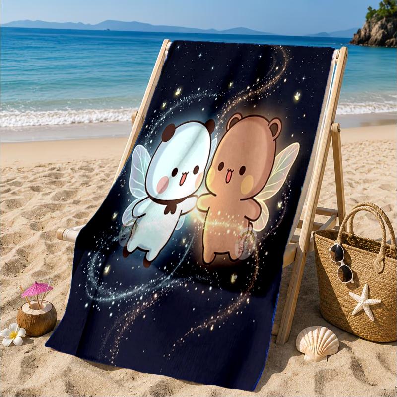 Bobo Dudu Dreams Moon Night Beach Towel, Microfiber Beach Towel, Perfect For Pool, Beach, Travel, Home Decor Beach Party Fan gifts