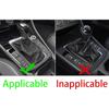 Durable Carbon Fiber Compatible with Volkswagen VW Jetta A7 2019-2025 2020 2021 2022 2023 2024 Accessories Car Gear Shift Control Anti-Scratch Panel