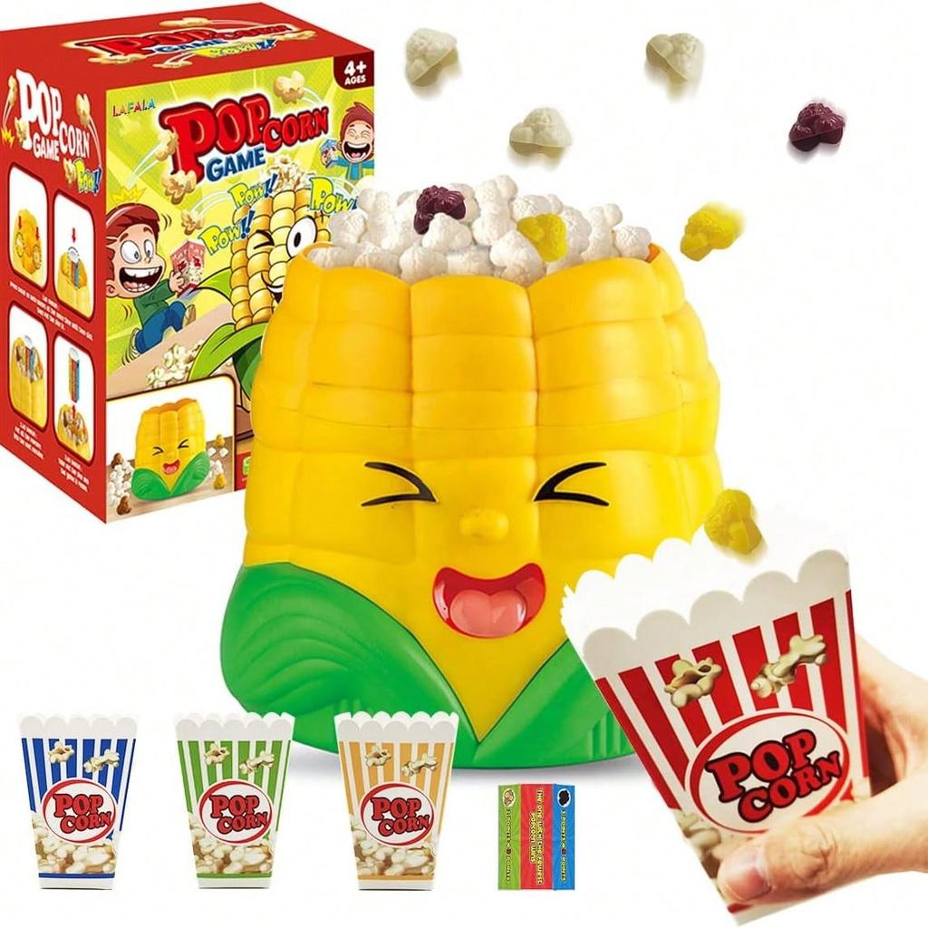 Gioco da Tavolo Popcorn Pop Up Gioco da Tavolo per Feste in Famiglia Giocattoli per Bambini Giochi di Natale e Giochi da Tavolo Creativi per Bambini e Bambine 3+