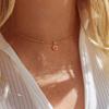 December Birthstone Rhinestone Pendant Necklace - European Women's Fashion