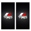 2Pcs Car B-pillar Stickers Auto Center Column Decoration RYCG5 Decal For Toyota Rav4 Corolla Camry Mirai Aqua Cross Auris TRD GR Sport
