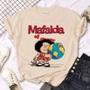 Mafalda Tshirt Women Graphic Tee feUnisex Unisexga Harajuku Clothes Womens Tshirt