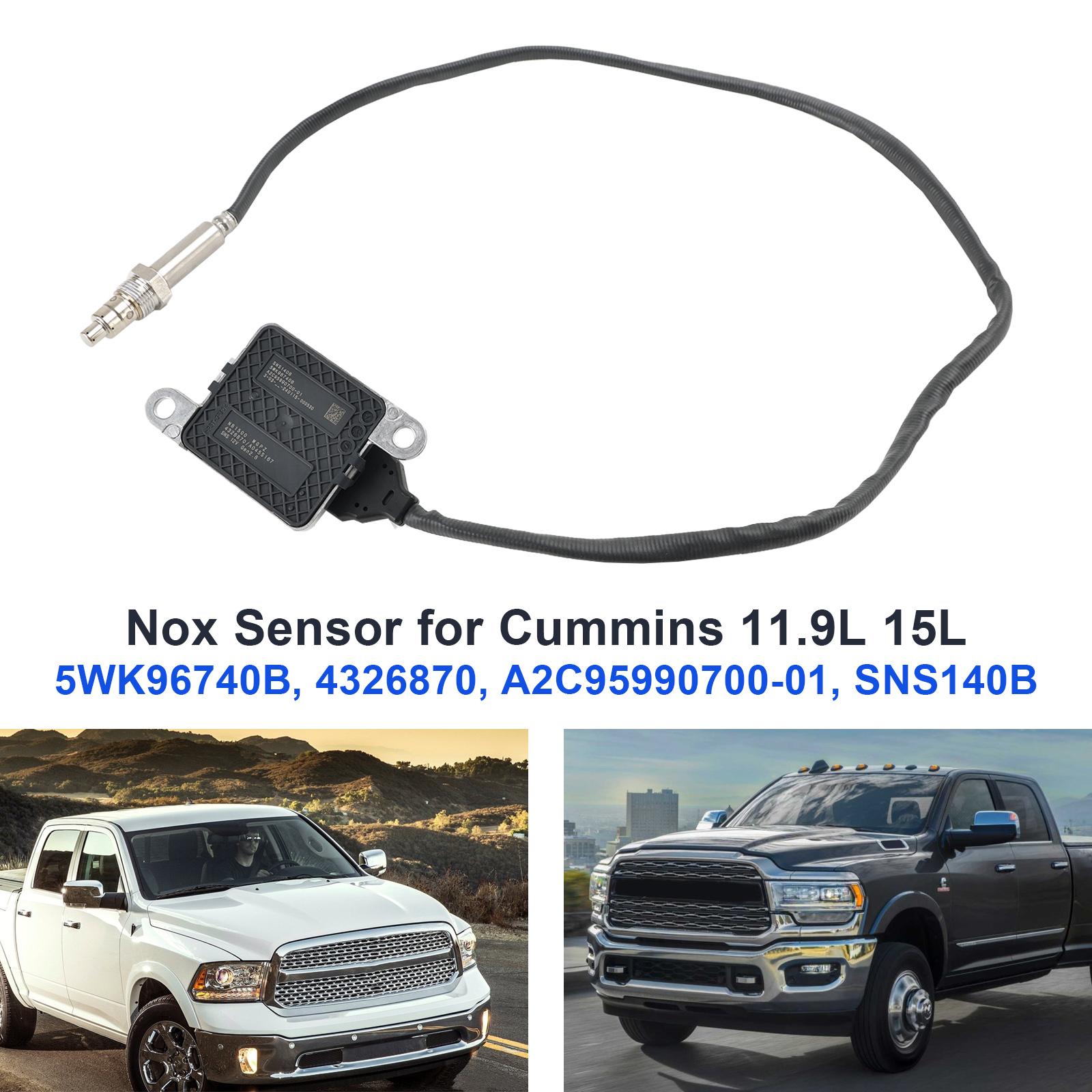

NOX Nitrogen Oxide Sensor Inlet 4326870 For Cummins 11.9L 15L ISX15 2013-2018