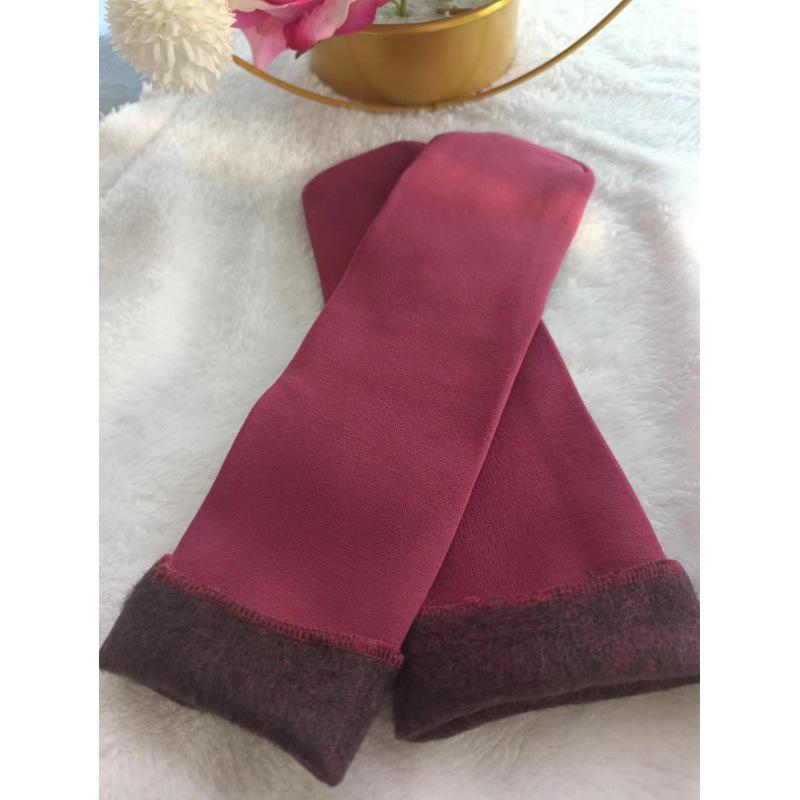 Women's Mid-Calf Winter Cashmere Socks - Warm, Thick, Cold-Proof Floor Socks