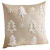INS Style Throw Pillowcover Christmas Tree Cushion Cover Velvet Christmas Pillowcase  Sofa/Bed