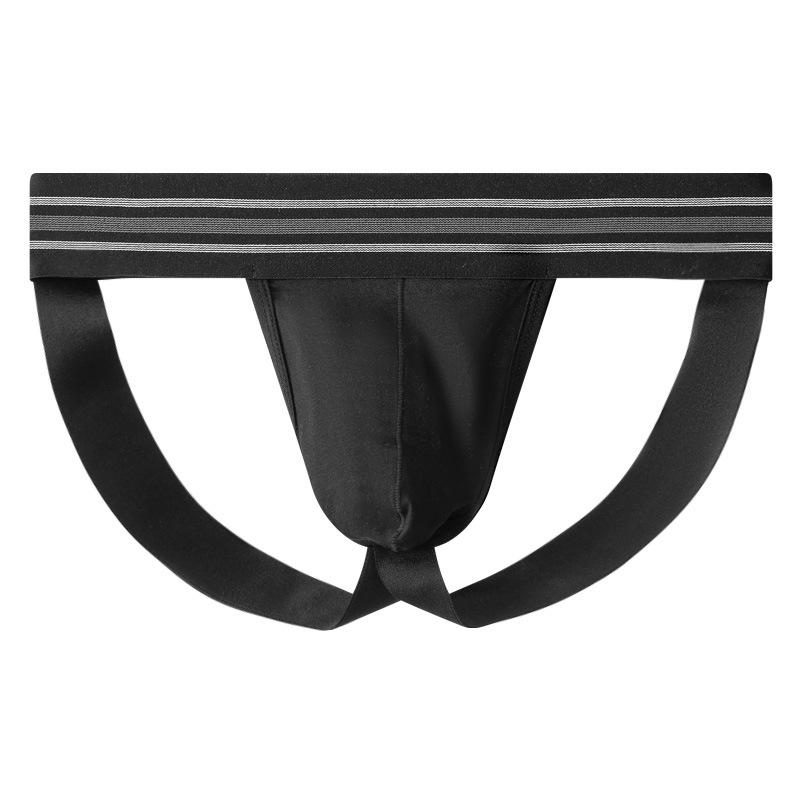 Men's Underwear Men's Pure Cotton Breathable Sexy Thong Men's Hollow Thong