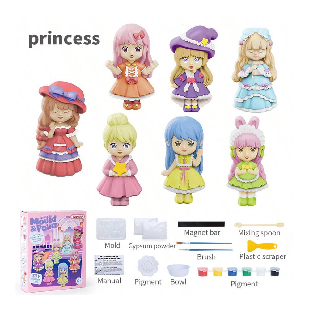 Zestaw do prac plastycznych i rękodzieła dla dzieci Zestaw do malowania, Projekty SPA Kreatywna aktywność Zabawki DIY Prezent, zabawki dinozaury Zestaw do malowania f