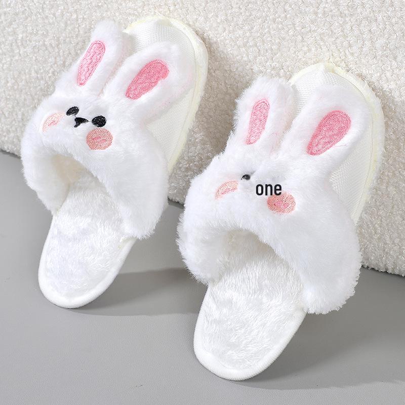 Herausnehmbare, gefütterte Baumwoll-Hausschuhe mit Plüsch-Innensohle für warme Wintertemperaturen