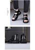 Men's Genuine Leather Roman-Style High-Top Sandals - Trendy, Comfortable, Soft Sole
