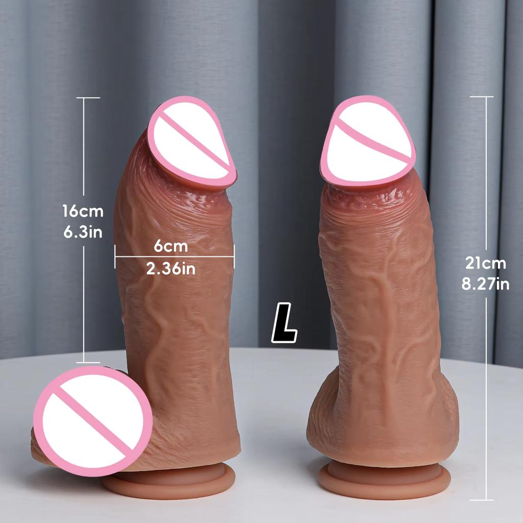 Super Dicke Dildos für Frauen Masturbation Starker Saugfuß Großer Schwanz Penetration Anal Realistischer Dildo Penis Sexy Erwachsenen Sexspielzeug