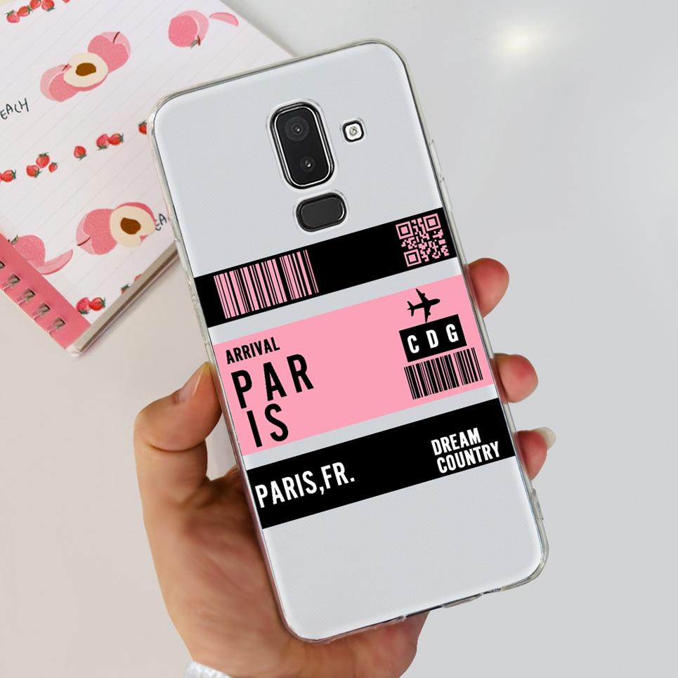 Case for Samsung Galaxy J8 2018 Case Silicon Back Cover for Samsung J8 2018 J810 Funda for Samsung J8 2018 Phone Case Clear Etui