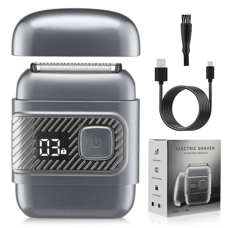 Electric Shaver Rechargeable Reciprocating Electric Shaver Beard Trimmer Tool Shaving Tool Electric Shaver Accessories