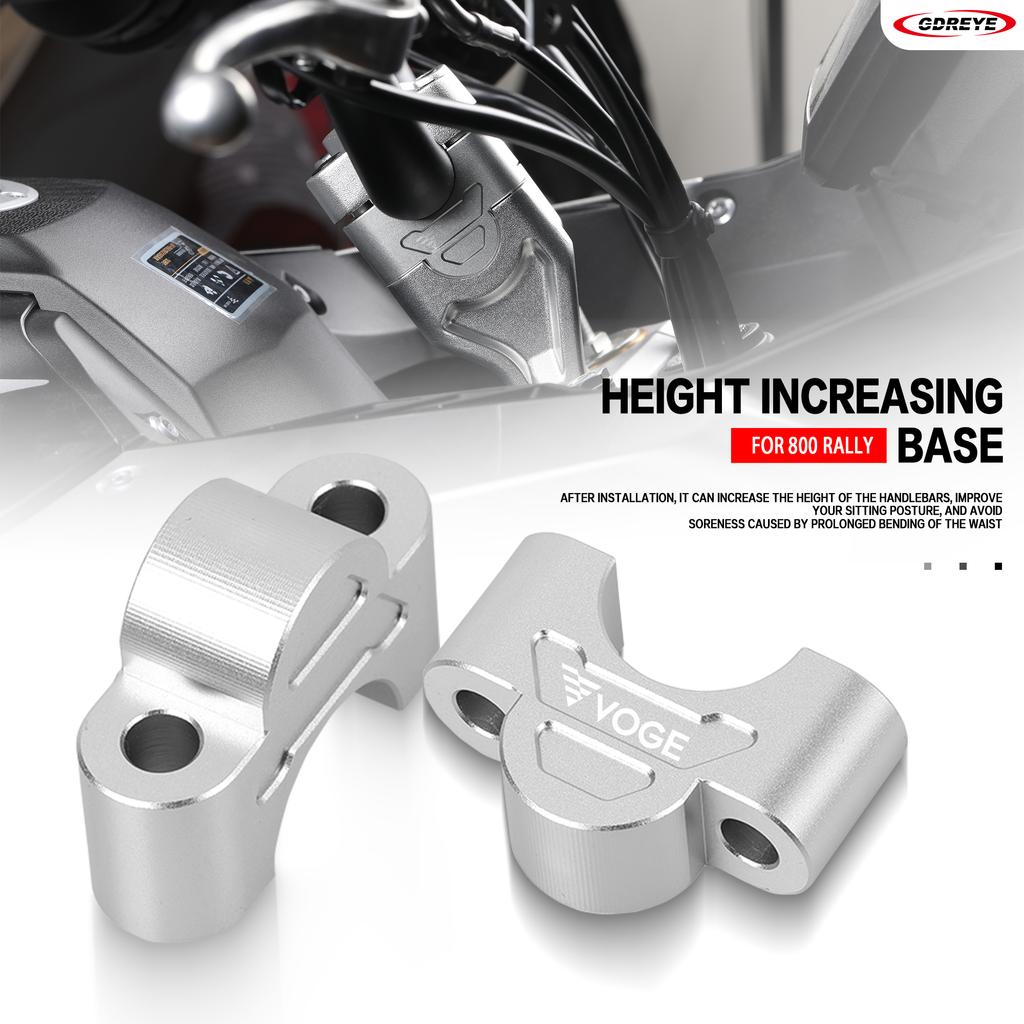 Til Voge DS800X DS800 RALLY 800Rally Styrhøjer Montering Motorcykel 800 rally Aluminium Styrklemme Styrhøjere Adapter