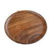 Ruhan Japanese Walnut Wood Round Serving Tray